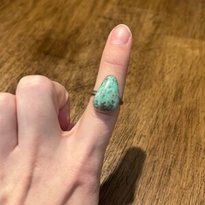 Turquoise and Sterling silver ring